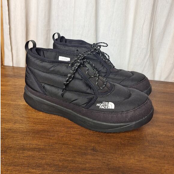 The North Face NSE Chukka boots in black mens 13 puffer boots winter insulated
